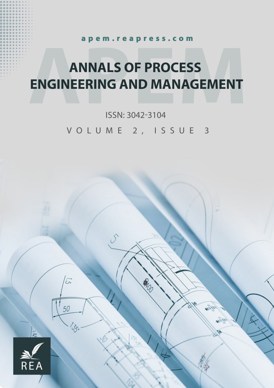 					View Vol. 2 No. 3 (2025): Annals of Process Engineering and Management
				